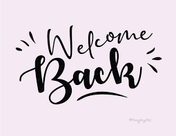 Welcome back – Parent Meeting information